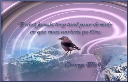 Il n'est jamais trop tard